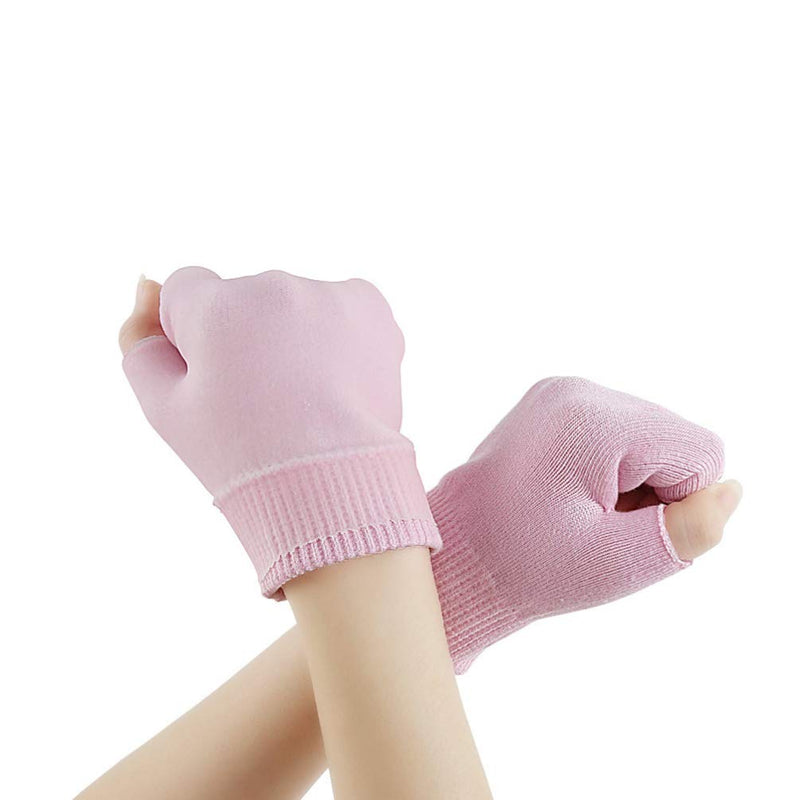 Heallily Moisturizing Gloves 1 Pair of Gel Moisturizing Gloves Gel Therapy Glove for Dry Cracked Hands Treatment for Women Girls - BeesActive Australia