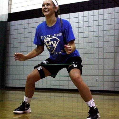 Kbands | Speed and Strength Leg Resistance Bands | Includes Speed 101 and Agility FX Digital Training Programs - Sizes for Youth, Intermediate, and Advanced Athletes Blue, Green, Red, Orange - BeesActive Australia