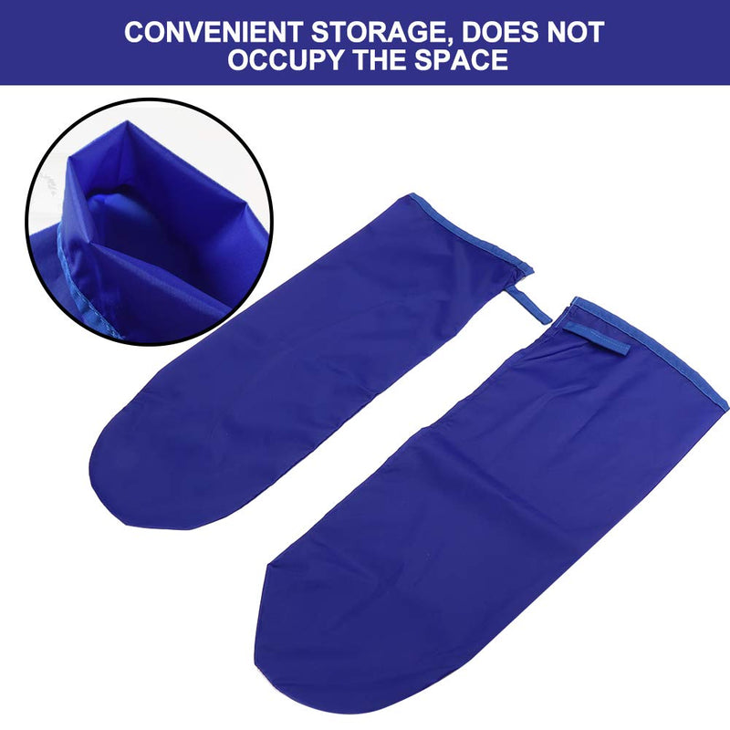 Patient Transfer Gloves, Disabled Patient Elderly Transfer Moving Gloves Bed Nursing Lift Sliding Gloves (Blue) Blue - BeesActive Australia