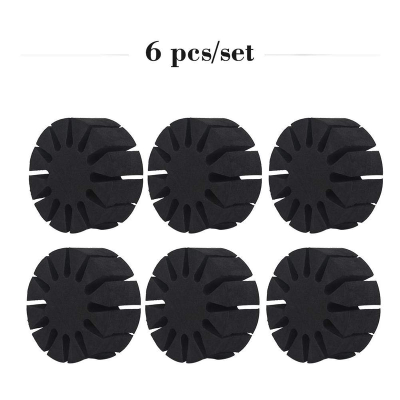 SolUptanisu Round EVA Foam Arrow Rack,6 Pcs Durable EVA Foam Round Rack Arrow Separator Holder Outdoor Hunting Archery Accessory - BeesActive Australia