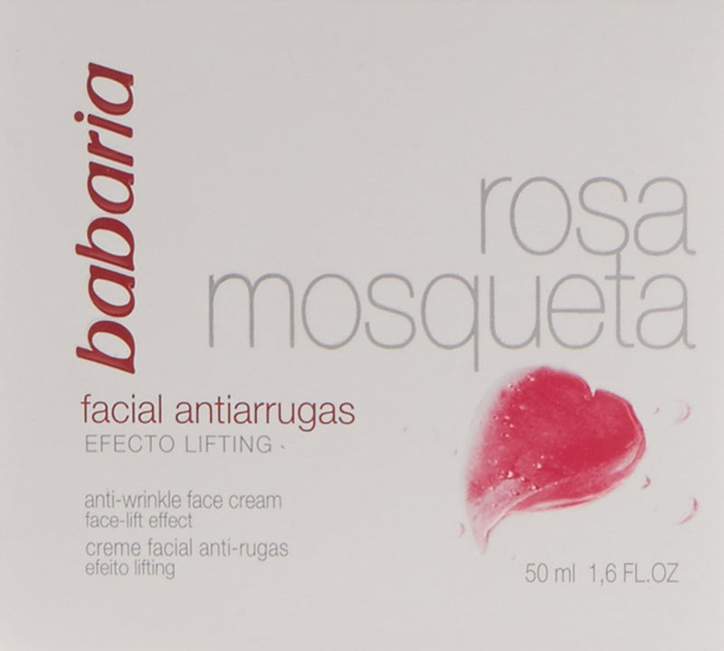 Babaria Face Cream Anti Wrinkle Rose hip Oil 50ml - BeesActive Australia