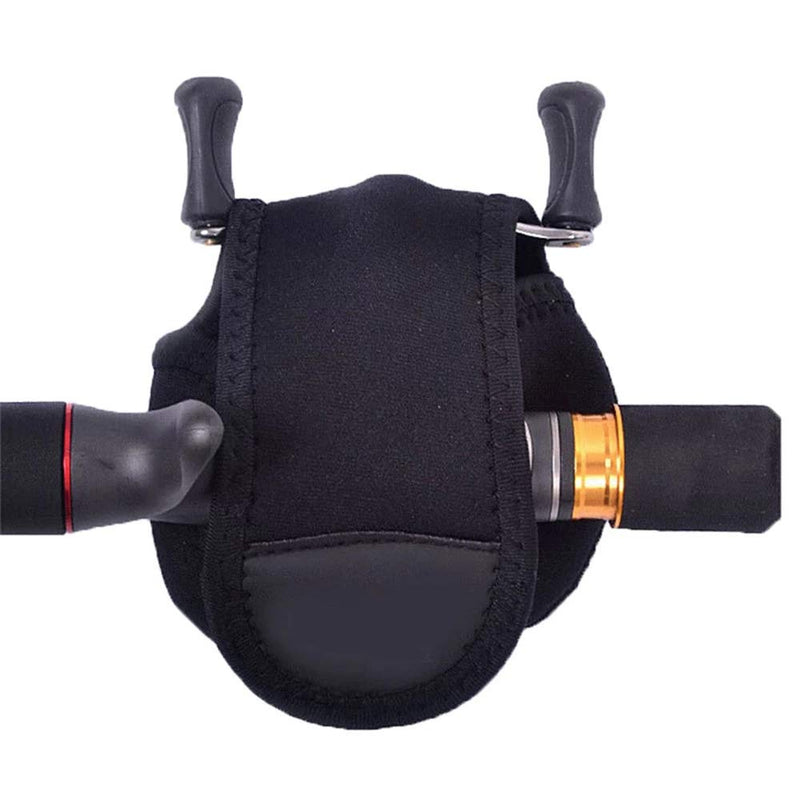 MinLia Portable Fishing Reel Bag, Baitcasting Reel Protective Case Cover, for Bait Casting Reel Fishing Equipment - BeesActive Australia