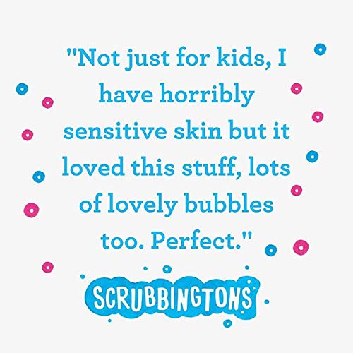 Scrubbingtons Scrub A Dub Cotton Soft Bubble Bath For Kids - Cotton Extract & Aloe Vera for Sensitive Skin 1 x 250ml - BeesActive Australia