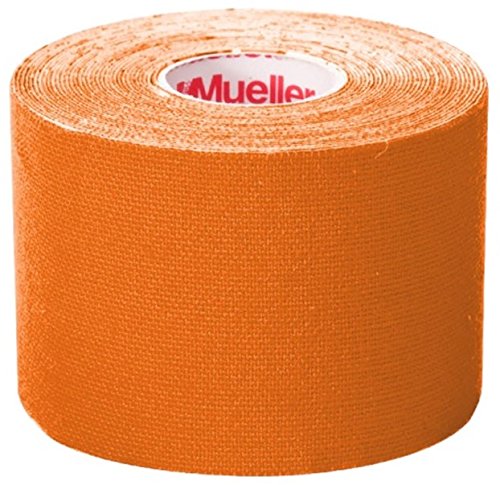 Mueller Sports Medicine Kinesiology Tape I-Strip Roll (20 Strips) Orange 2" x 9.75" - BeesActive Australia
