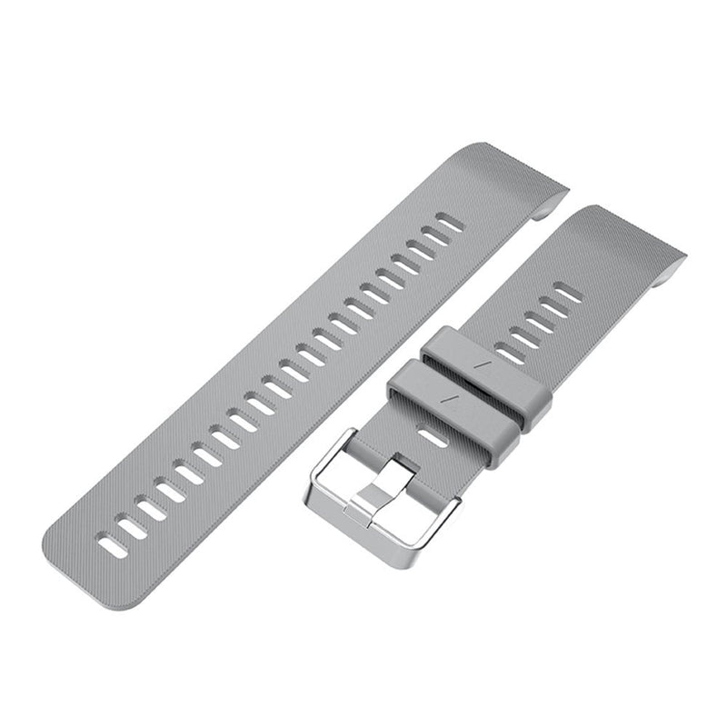 Band for Garmin Forerunner 35, Soft Silicone Replacement Watch Band Strap for Garmin Forerunner 35/Forerunner 30 Smart Watch, Fit 5.11 inches-9.05 inches (130mm-230mm) Wrist gray - BeesActive Australia