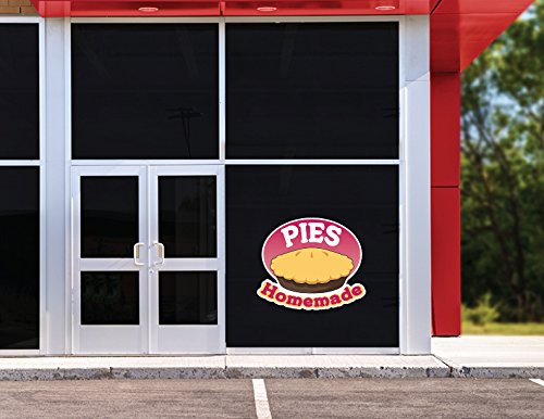 PIES Homemade 8" Concession Decal Sign cart Trailer Stand Sticker Equipment 8" - BeesActive Australia