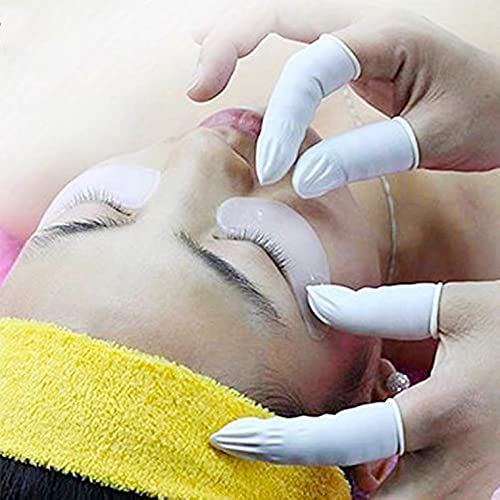 400 Count Latex Finger Cots Medium Fingertip Gloves Disposable Finger Rubber Tips Protector Anti-Static Medium (Pack of 400) - BeesActive Australia