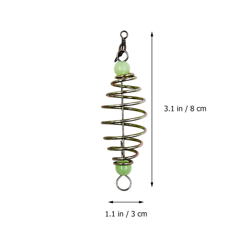 24Pcs Fishing Bait Trap Cage Feeder Basket Holder Coarse Lure Feeder Carp Lure Fish Accessories - BeesActive Australia