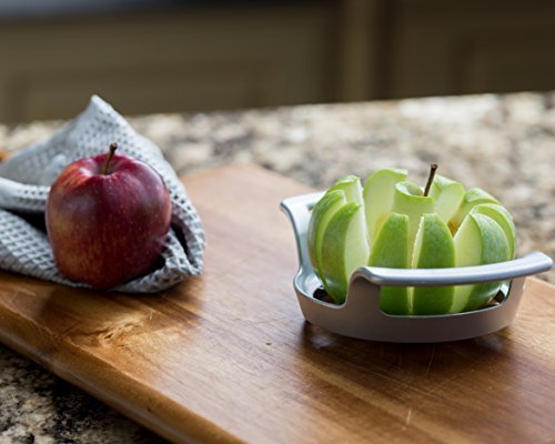 Westmark Apple Slicer, Cuts 10 Even Slices, Easy to use Apple Corer Made of Coated Aluminum and Stainless Steel Blades Save time multiple slices at once Good for your Healthy Snacks Original - BeesActive Australia