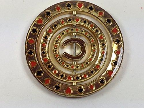 Triple Spinner (with Horseshoe in center) Commemorative Poker Weight - BeesActive Australia