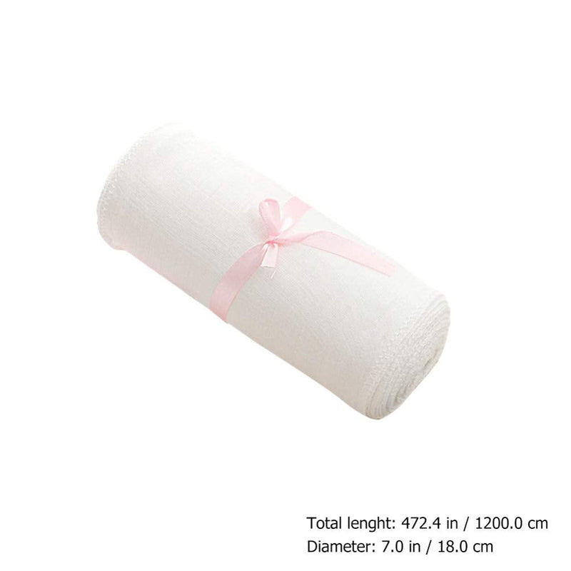 EXCEART 2 Rolls Postpartum Belly Band Gauze Cotton Breathable Maternity Pregnancy Recovery Belly Wrap for Women Girls Waist Slim Supply (White L ï¼‰ - BeesActive Australia