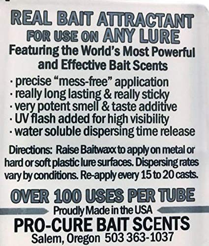 Pro-Cure Monster Bass Baitwaxx, 0.55 Ounce - BeesActive Australia