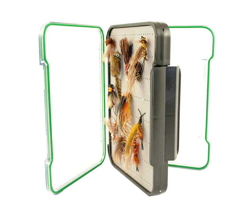 COLDWATER FLY FISHING  Double Sided Fly Fishing Box - Ice Fishing Box Durable Extra Large Watertight Case - Holds Hundreds Of Flies And Streamers - BeesActive Australia