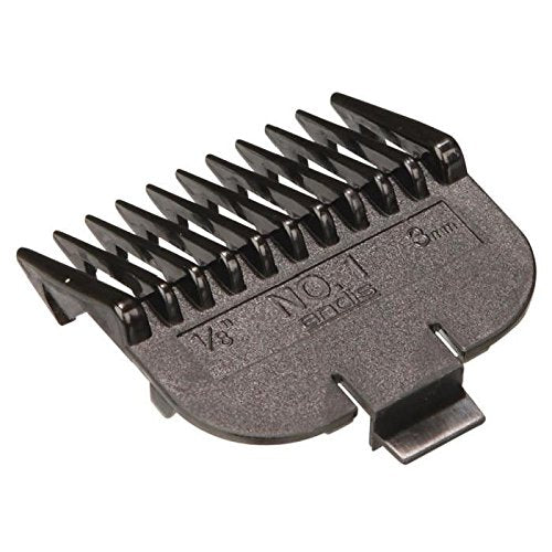 Andis 4 Piece Animal Comb Set; Sizes: 1/8", 1/4", 3/8", 1/2", Black, 21318, (pack of 4) - BeesActive Australia