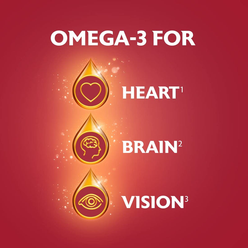 Seven Seas Omega-3 & Multivitamins Man, With B Vitamins and Magnesium, 30-Day Duo Pack, 30 Omega-3 Capsules and 30 Multivitamin Tablets Single - BeesActive Australia