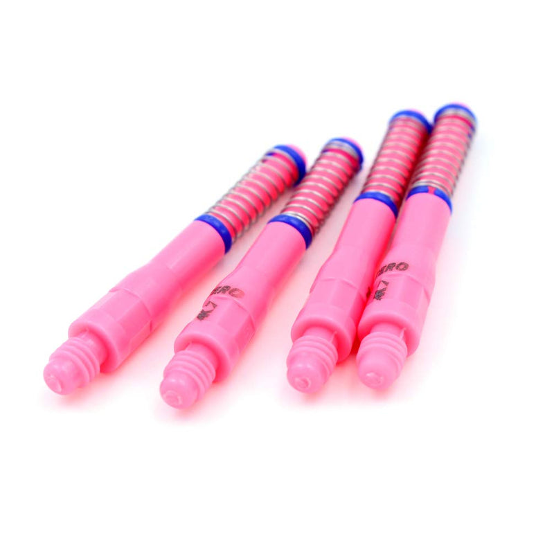 [AUSTRALIA] - Black Scorpion Cuesoul TERO AK7 Dart Stems Dart Shafts Built-in Spring Telescopic,Set of 4 pcs-B/D/F/H Size Pink B 