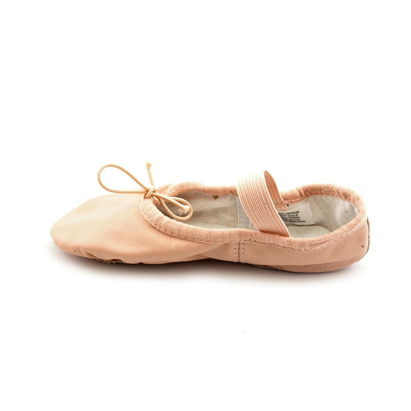 [AUSTRALIA] - Bloch Girls Dance Dansoft Full Sole Leather Ballet Slipper/Shoe, Pink, 11 Wide Little Kid 