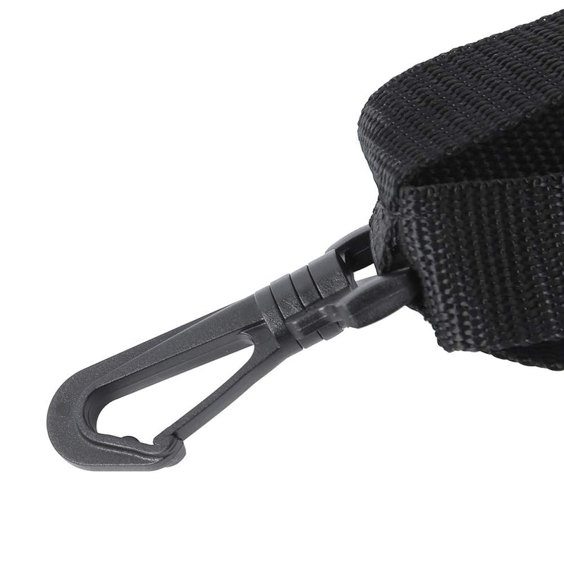 Alomejor Swim Resistance Belt Swimming Strength Training Belt with Swim Parachute Swim Harness Resistance Belt with Mesh Pocket black - BeesActive Australia