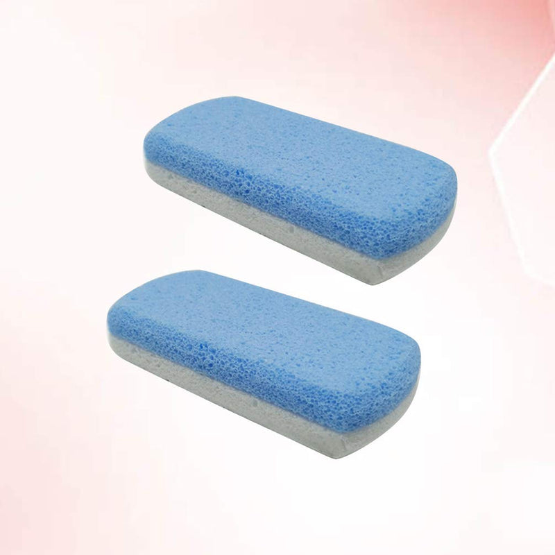 SUPVOX Pumice Stone for Feet Double Color Foot Care Exfoliate Coarse Tools Calluses Remover Foot File Dead Skin Remover 2pcs - BeesActive Australia