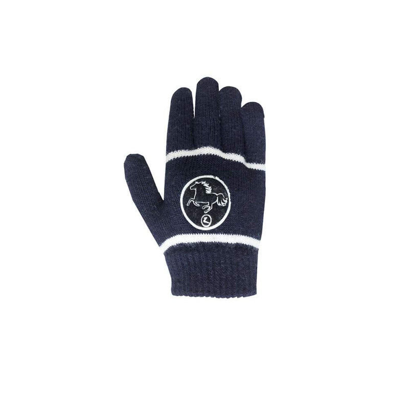 HORZE Kids Magic Gloves Dark Blue One Size - BeesActive Australia