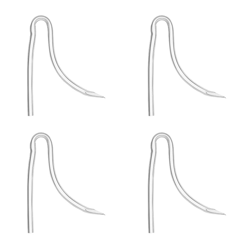 iplusmile Hearing Aid Tubes - Replaceable BTE Earmold Hearing Aid Tubes - Soft Clear PVC Tubing for Hearing Machine(4PCS) 6.5X3X0.5CM - BeesActive Australia