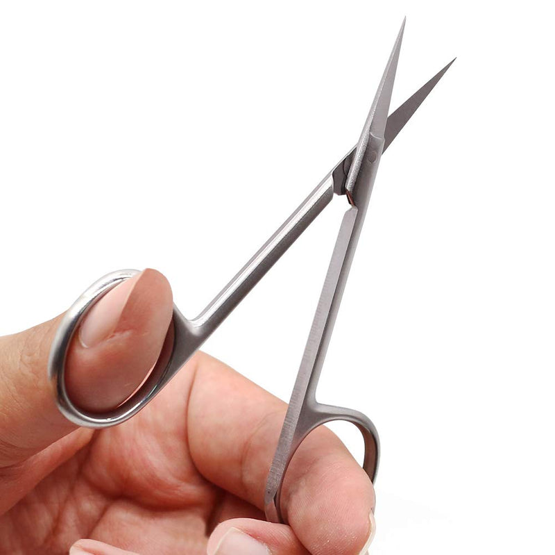 XFISHMAN Fly Tying Scissor All Purpose 4” Straight/Curved Arrow Hair Scissor All-Purpose 4” Straight Scissor 1pcs - BeesActive Australia