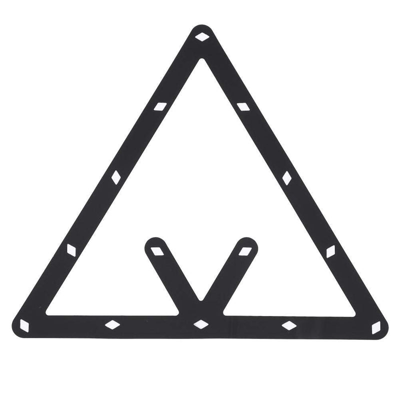 Fafeims 6Pcs/Set Billiard Ball Holder Sheet Triangle Billiard Table Positioning Rack Pool Table Rack for 8 9 10 Ball - BeesActive Australia