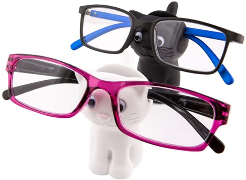 Remaldi Glasses Stand Spec Holder Holder For Specs Gift Present Boxed Felix Cat Spec Holder Black Cat Black - BeesActive Australia