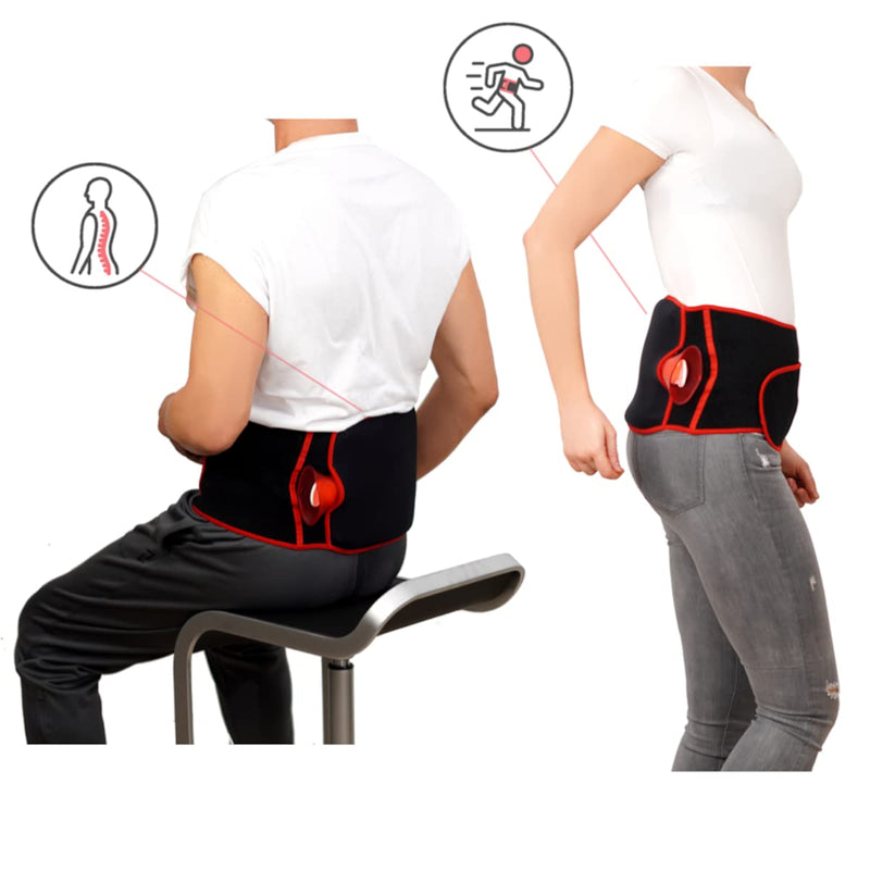 KOALAA Heating Belt | The Wearable Hot-Water Bottle! | Tested for Toxins and Safety | Stomach and Back Pain | Kidney Warmer | Pain Relief Heat | Portable Hot Water Bottle Cover Therapy | (Size L-XL) L-XL (145cm) - BeesActive Australia