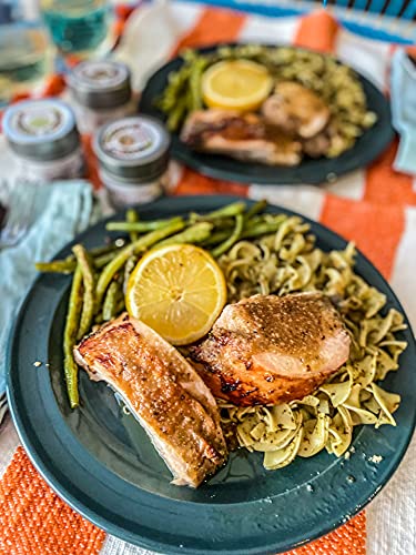 Rosemary Sea Salt - Gourmet Infused Sea Salt - Artisanal Seasoning - Non GMO - All Natural - Sustainably Sourced - Small Batch - Magnetic Tin - Hand Packed - BeesActive Australia
