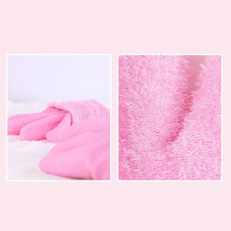 Lurrose 2 Pairs Spa Gloves Beauty Infused Gel Moisturizing Essential Oil Softening Gloves Socks Cracked Hands - BeesActive Australia