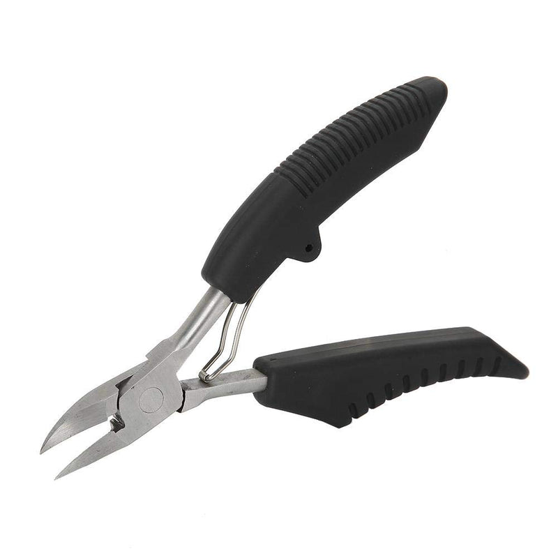 Toe Nail Pliers, Toe Nail Clipper, Hangnail Remover Pedicure Tool for Fingernails Toenails(black) - BeesActive Australia