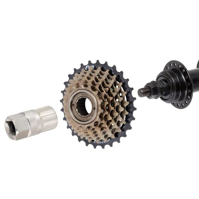 Freewheel Removal Tool, Mountain Bicycle Removal Repair Lockring Tool, Compatible with Shimano, Sunrace and Other 12 Spline Freewheels - BeesActive Australia