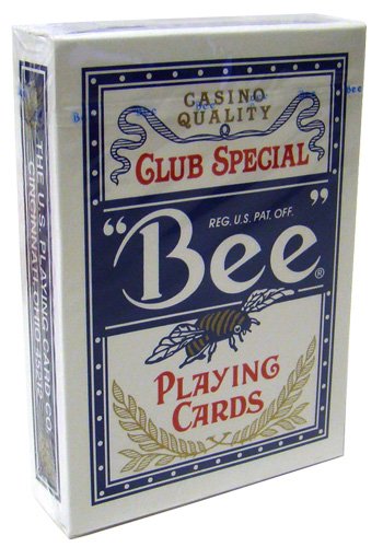 US Playing Cards Bee No. 92 Diamond Back Club Special Red/Blue 12 Decks - BeesActive Australia