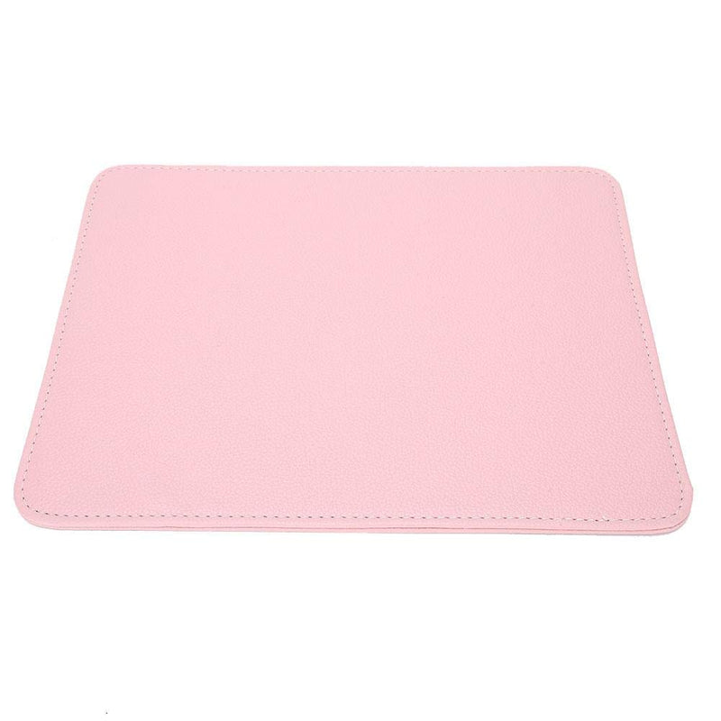 Nail Art Table Mat, Fine Workmanship Washable Desk Mat, Materials Precise Texture Repeated Use Durable for Home Salon Shop(Pink) Pink - BeesActive Australia