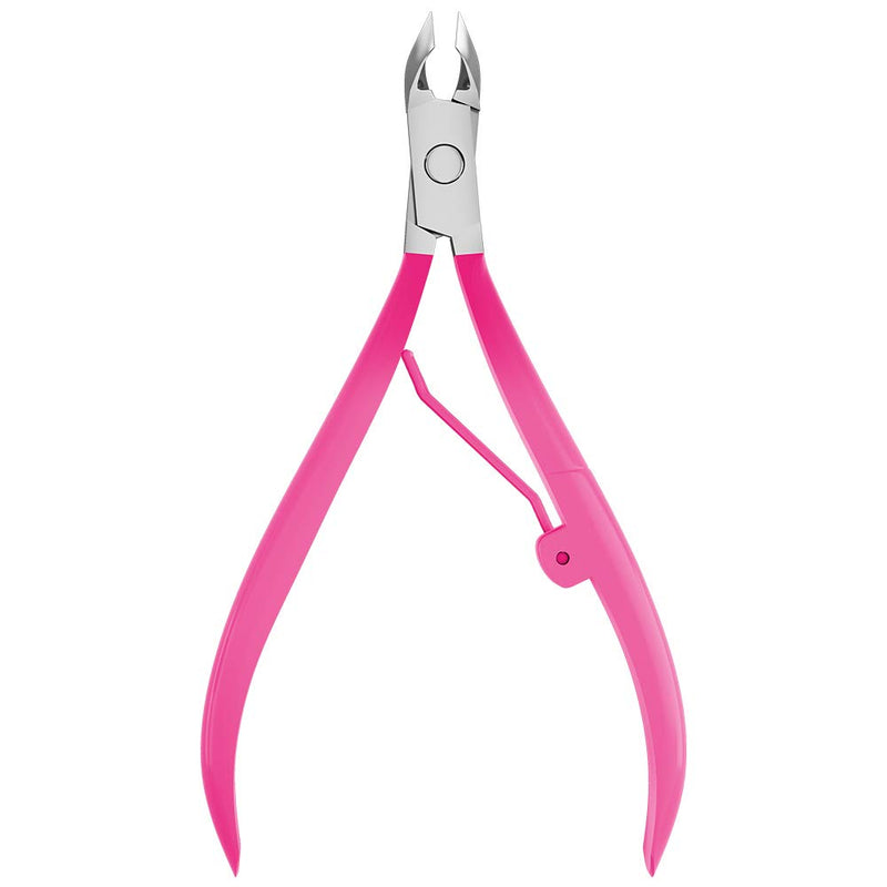 Andlane Cuticle Trimmer and Cuticle Pusher - Professional Stainless Steel Cuticle Nippers, Remover and Cutter - Manicure and Pedicure Tools (Pink) - BeesActive Australia