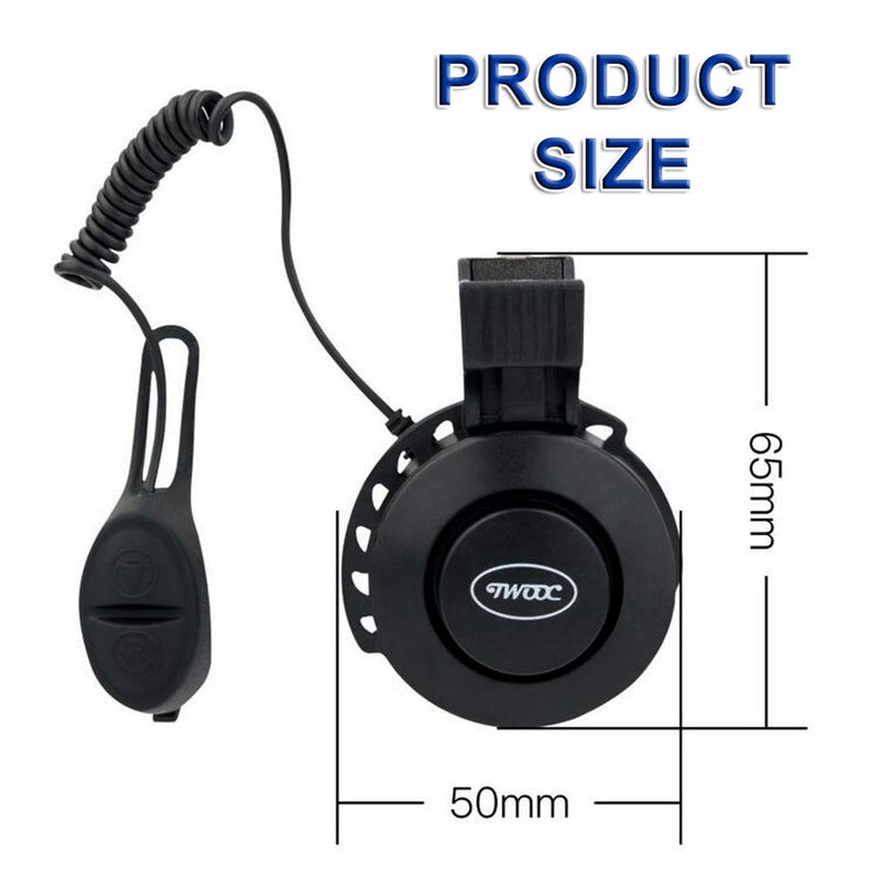 Bike Bell Electronic - Mini Bicycle Horn 130 db Loud USB Rechargeable Handlebar Cycling Alarm Alert Ring for Mountain Bike/Road Bike/BMX/MTB - BeesActive Australia