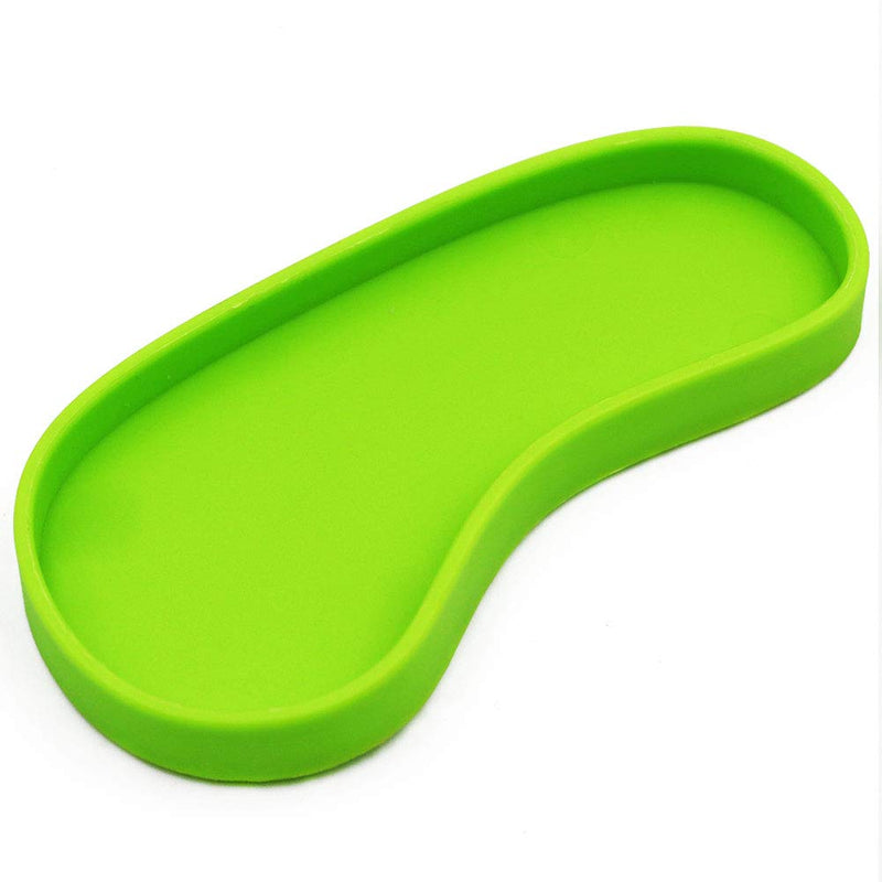 MACGOAL Set of 2 Shallow Reptile Dish Reptile Food Dish Turtle Feeding Bowl Tortoise Food Dish for Small Sulcatas Bearded Dragon Gecko Lizard - BeesActive Australia