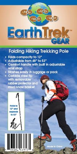 EarthTrekGear Folding Collapsible Travel Hiking Trekking Pole - BeesActive Australia