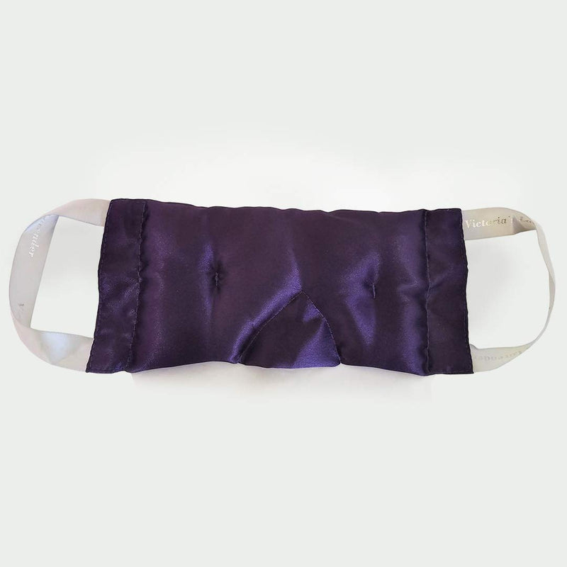 Victoria's Lavender Luxury Aromatherapy Lavender Eye Pillow: Use for Stress Relief, Migraine or Headache Relief, Perfect for Relaxation, Sleep Better Tonight, Hot & Cold Therapy (Colors may vary) - BeesActive Australia