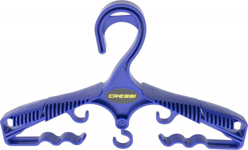 Cressi Multi-Purpose Hanger for Regulators, Hoses, Suits, and Other Scuba Diving Equipment, Blue, TA700001 - BeesActive Australia