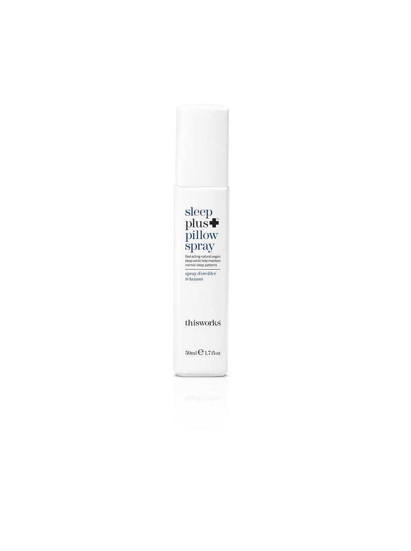 This Works Sleep Plus Pillow Spray, 50 ml - Motion-Activated Sleep Spray Infused with Lavender, Camomile and Vetivert - Science-Backed Pillow Spray Designed to Aid Restless Sleepers Deep Sleep Plus, 50ml - BeesActive Australia