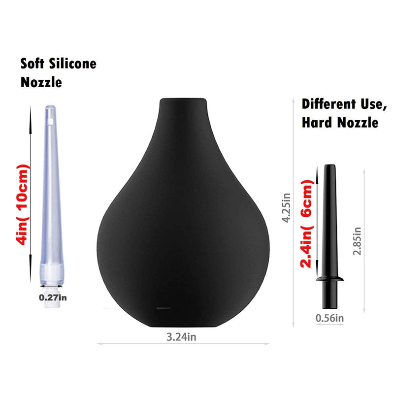 Non-Toxic Silicone Enema Bulb Kit, Home Enema Kit, Douche Medical Clean Enema Bulb 220Ml - BeesActive Australia