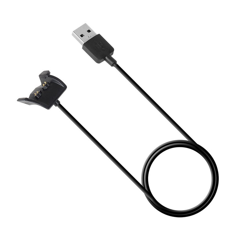 EXMRAT for Garmin Vivosmart HR Charger, Replacement Charging Cable for Garmin Vivosmart HR/ Vivosmart HR Plus Activity Tracker Regular Fit (Black, Pack of 2) - BeesActive Australia