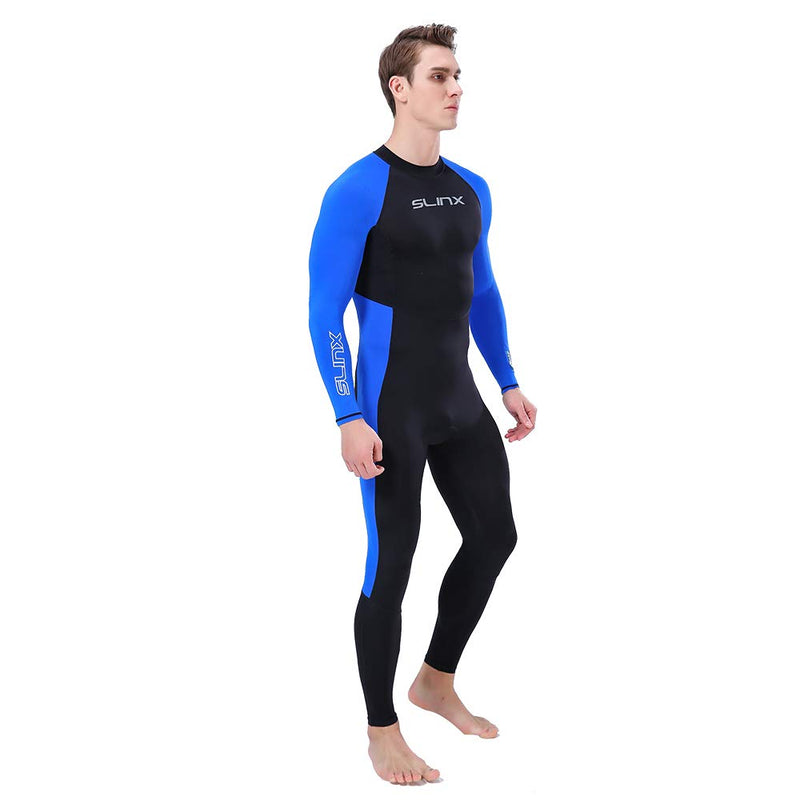 Full Body Dive Wetsuit Sports Skins Rash Guard for Men Women, UV Protection Long Sleeve One Piece Swimwear for Snorkeling Surfing Scuba Diving Swimming Kayaking Sailing Canoeing Small - BeesActive Australia