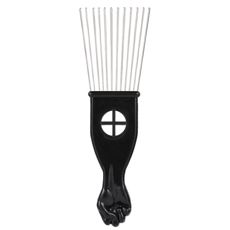 3Pcs Afro Combs, Professional Metal African American Hair Comb for Hairdressing Styling Tool - BeesActive Australia