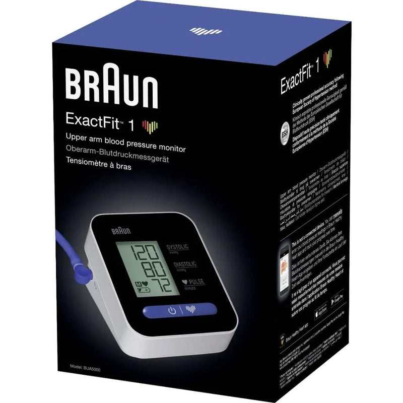 Braun Healthcare BUA5000 Exact Fit One Automatic Upper Arm Blood Pressure Monitor - BeesActive Australia