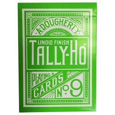 [AUSTRALIA] - Green Tally Ho Reverse Circle Back Limited Edition Playing Cards 