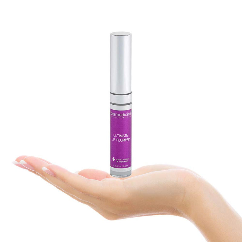 Ultimate Lip Plumper Super-Charged Lip Treatment w/Peptides, Vitamin E & Hyaluronic Spheres | May Enhances and Boost Lips for a Plumper Appearance 0.25 fl oz / 7.5ml - BeesActive Australia
