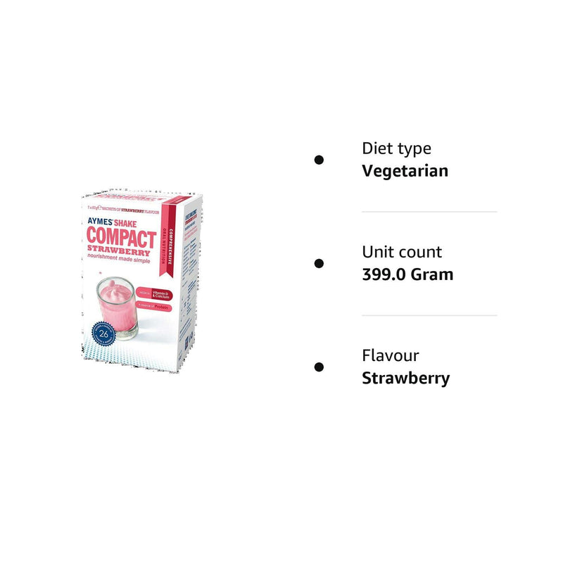 AYMES SHAKE COMPACT STRAWBERRY - 7X57 - BeesActive Australia